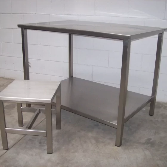 stainless steel work-benches