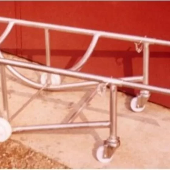Stainless steel drum trolleys