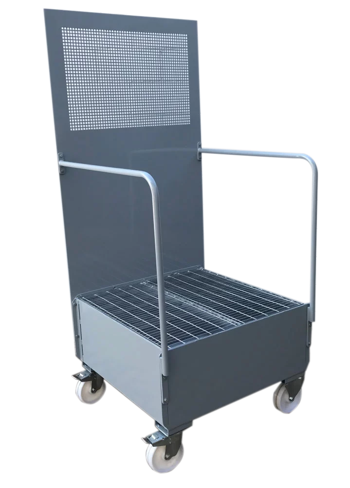 carrelli metallici on vasche